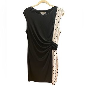 Shelby & Palmer Black and White Dress with Polka Dots
